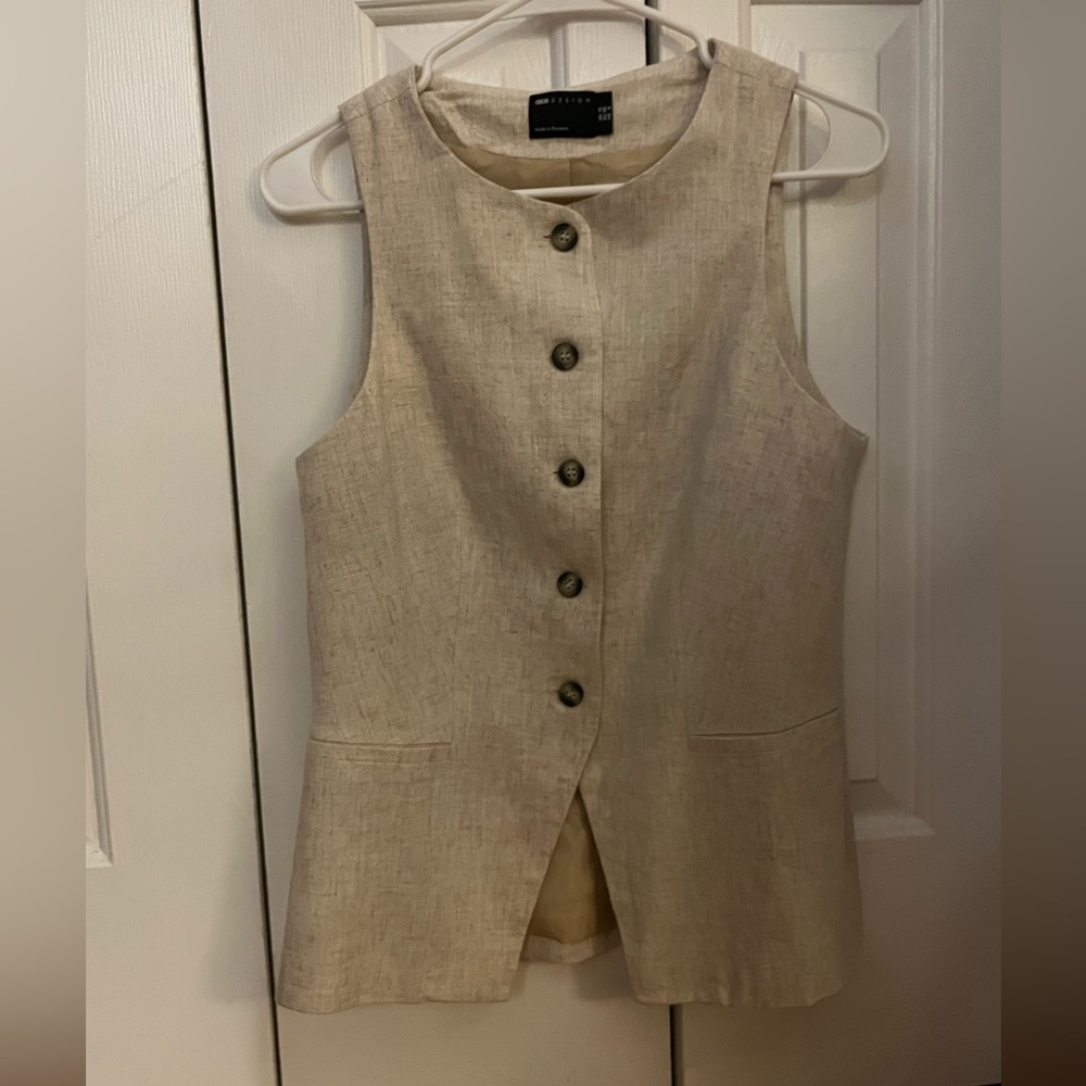 Linen Vest